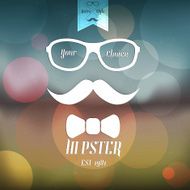 Hipster style Retro poster Vector N2