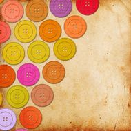 vintage baxckground with colorful buttons N2