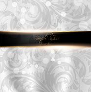 Floral Retro Background for Vintage Design N140