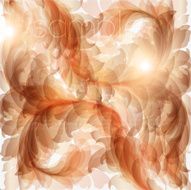 Floral Retro Background for Vintage Design N149