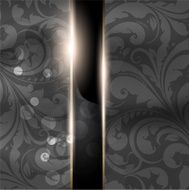 Floral Retro Background for Vintage Design N171