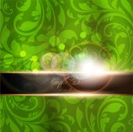 Floral Retro Background for Vintage Design N189