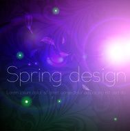Floral Retro Background for Vintage Design N212