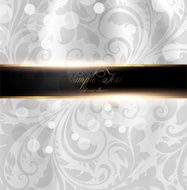 Floral Retro Background for Vintage Design N224