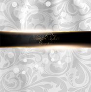 Floral Retro Background for Vintage Design N228
