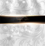 Floral Retro Background for Vintage Design N251