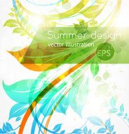 Floral Retro Background for Vintage Design N252