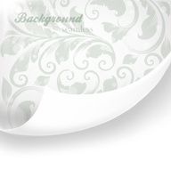 Floral Retro Background for Vintage Design N263