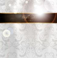 Floral Retro Background for Vintage Design N270