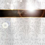 Floral Retro Background for Vintage Design N271