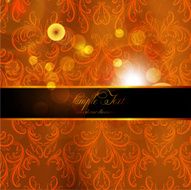 Floral Retro Background for Vintage Design N281