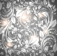 Floral Retro Background for Vintage Design N290