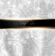 Floral Retro Background for Vintage Design N295