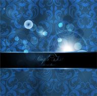 Floral Retro Background for Vintage Design N301