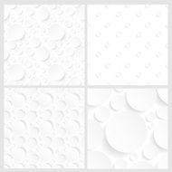 seamless background with white circles N4