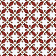 Vintage shabby background with classy patterns N598