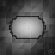 Retro frame on old grunge background N3