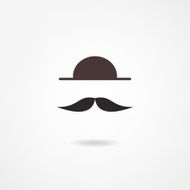 Man mustache icon N3