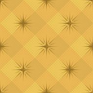 Seamless pattern stars and checkered