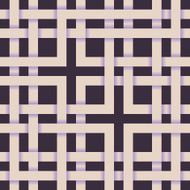 Seamless pattern of intersecting strips