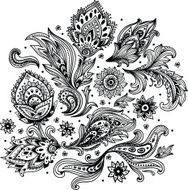 Beautiful ornament N44