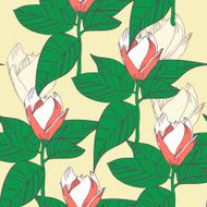 Floral background N374