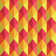 popular vintage zigzag chevron triangle pattern N6
