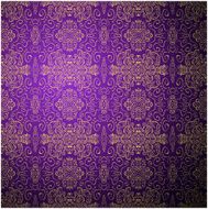Antique pattern background Purple seamless wallpaper N2
