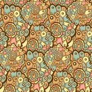 Ethnic seamless pattern Indian N7