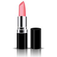 light pink lipstick vector