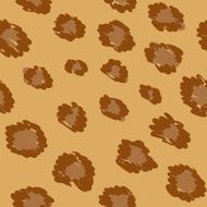 leopard skin seamless pattern