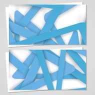Vector business-card set for your design N91