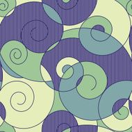 colorful spirals seamless pattern
