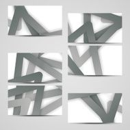 Vector business-card set for your design N92
