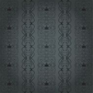 black wallpaper in old style N94