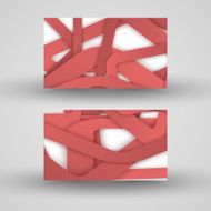 Vector business-card set for your design N93