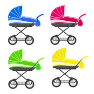Colored strollers N2