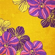 Card with Flowers N5
