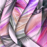 Abstract pattern of lines N100
