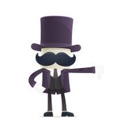 funny cartoon illusionist N15