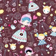 texture trendy little girls