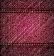 Detailed pink jeans texture Vector