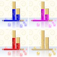 Mascara lipstick pencil Pearl