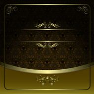 Vintage design card