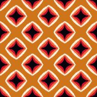 seamless scribble rhombus colorful pattern N2