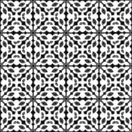 seamless pattern in black and white