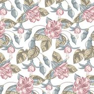seamless flower pattern N29