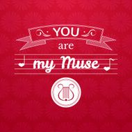 Valentine&#039;s Day typography vector illustration N22