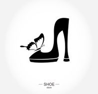 Logo shoe store shop fashion collection boutique label N7