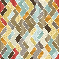 geometric patchwork pattern